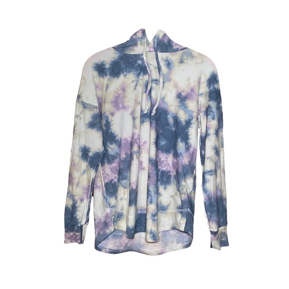 NWT Almost Famous Tie Dye Super Soft Lightweight Pullover hoodie medium - Picture 2 of 5